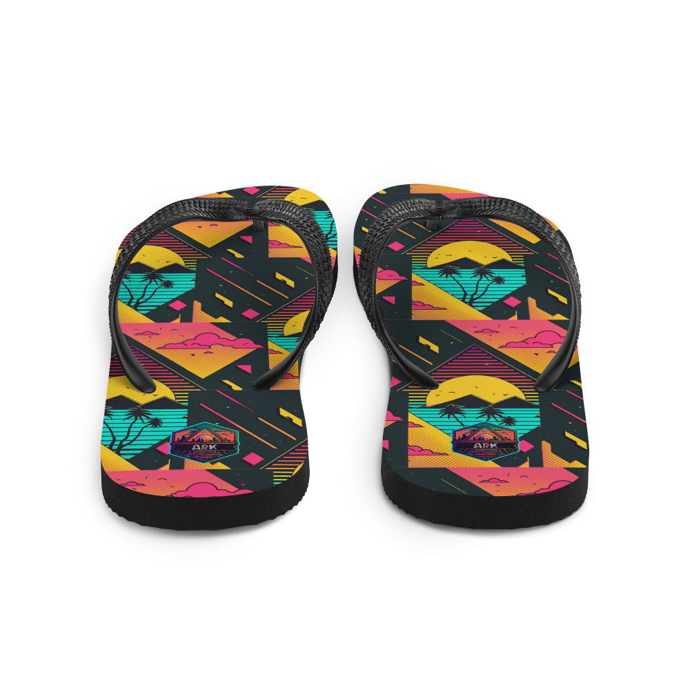 Ark Neon-Sunset Flip Flops