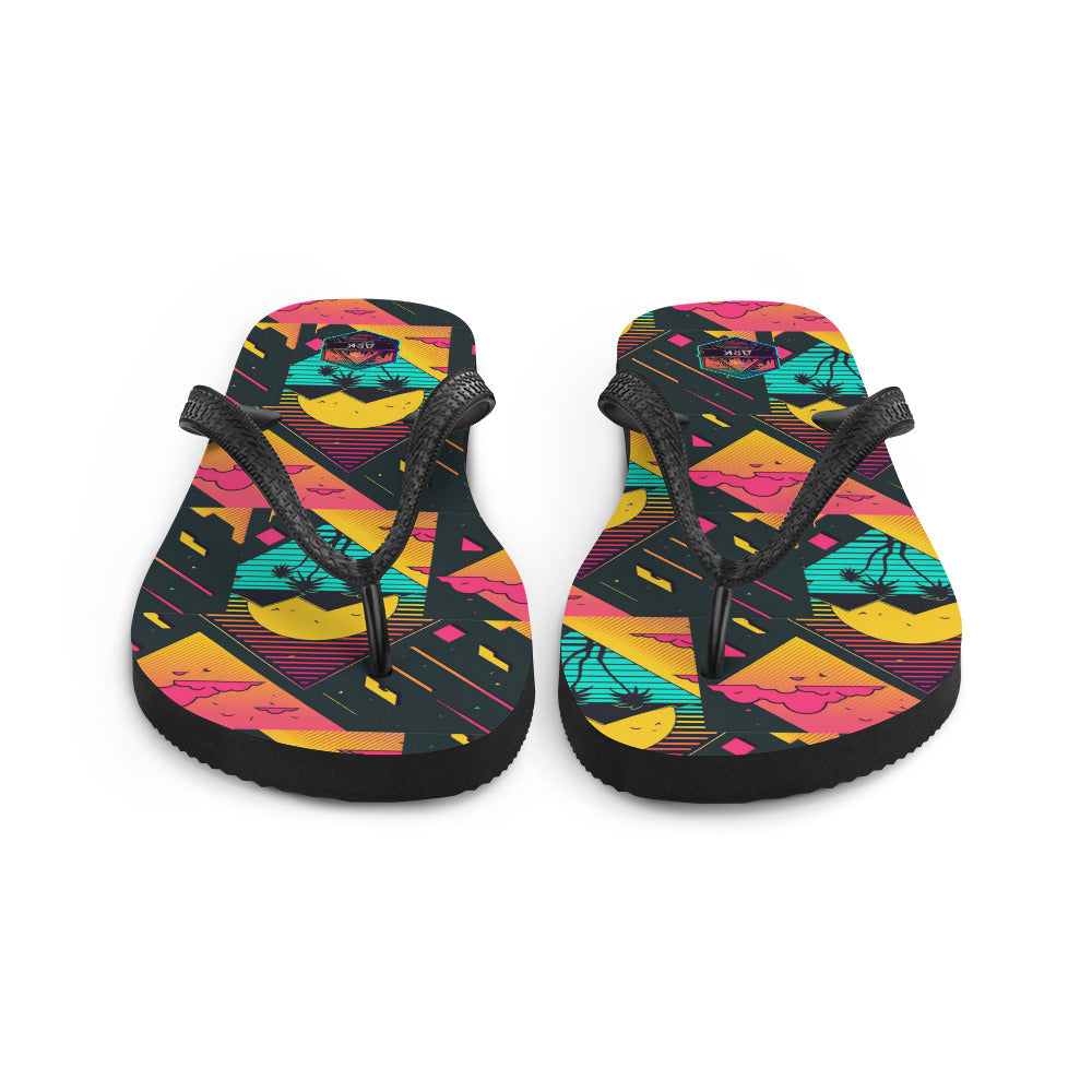 Ark Neon-Sunset Flip Flops