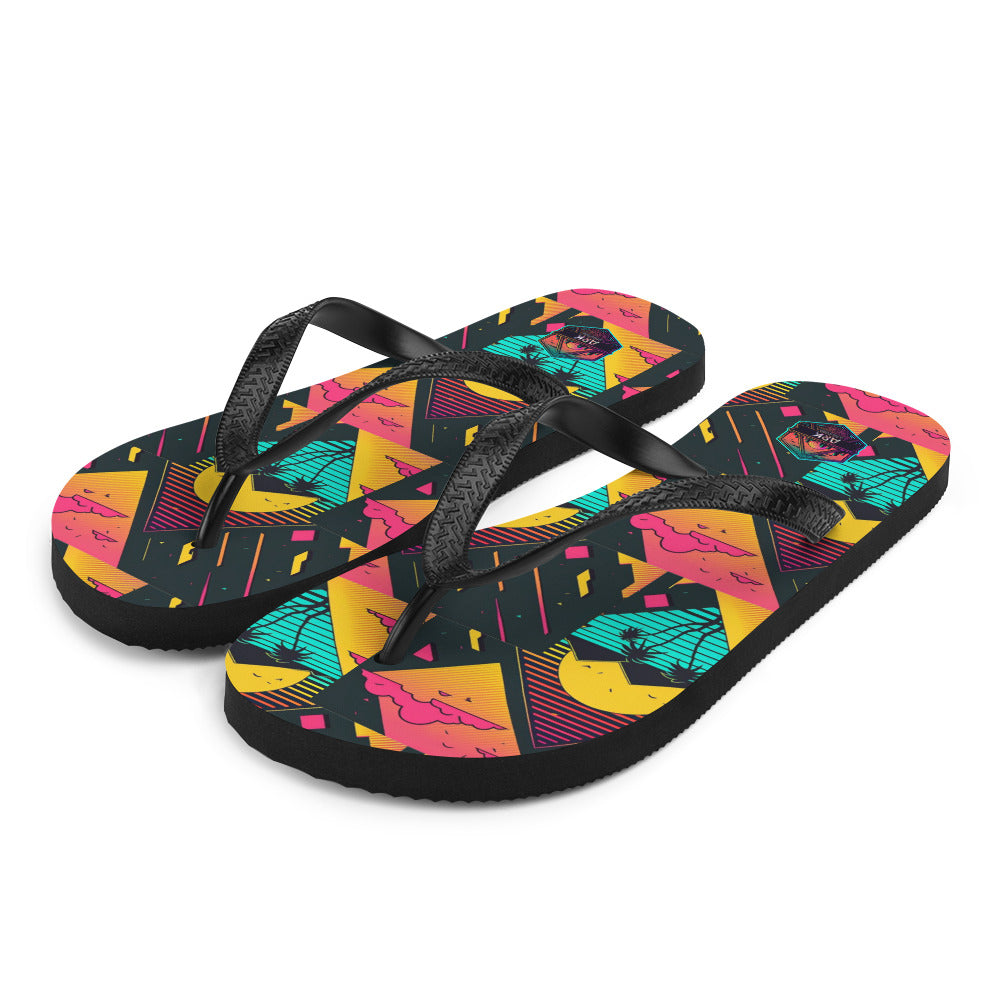 Ark Neon-Sunset Flip Flops