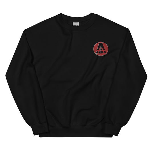 Ark Embroidered Sweater (White Ring) "Logo Launch Collection"